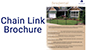Chain Link Fence Brochure