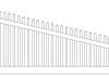 Classic picket transition